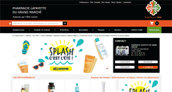 Desktop Screenshot of pharmaciedugrandmarchelafayette.com